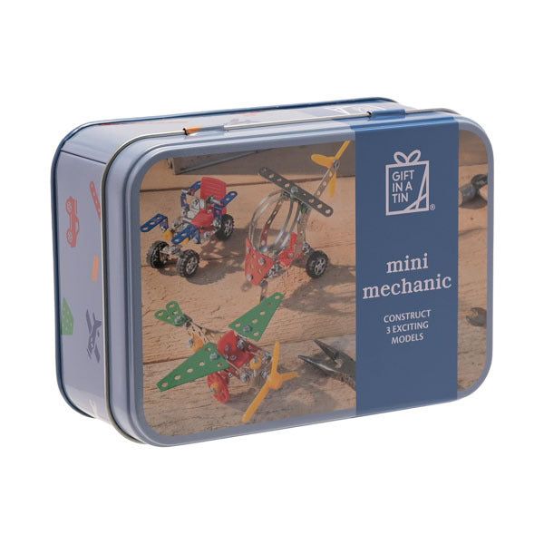 Apples To Pears Gift In A Tin Mini Mechanic Construction Set - McGrocer