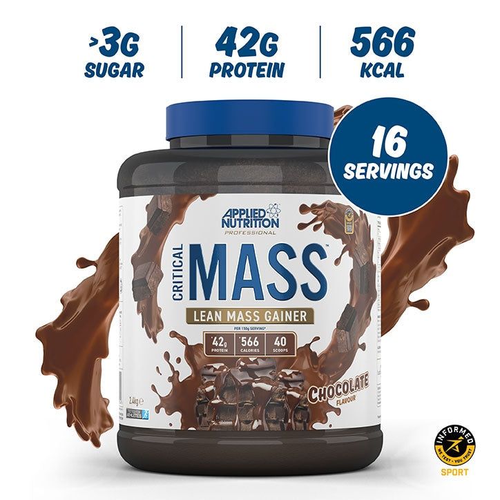 Applied Nutrition Critical Mass Gainer Vanilla 2.4kg - McGrocer