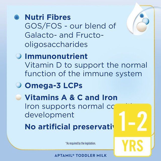 Aptamil 3 Baby Toddler Milk Formula Liquid 1-3 Years 1L - McGrocer