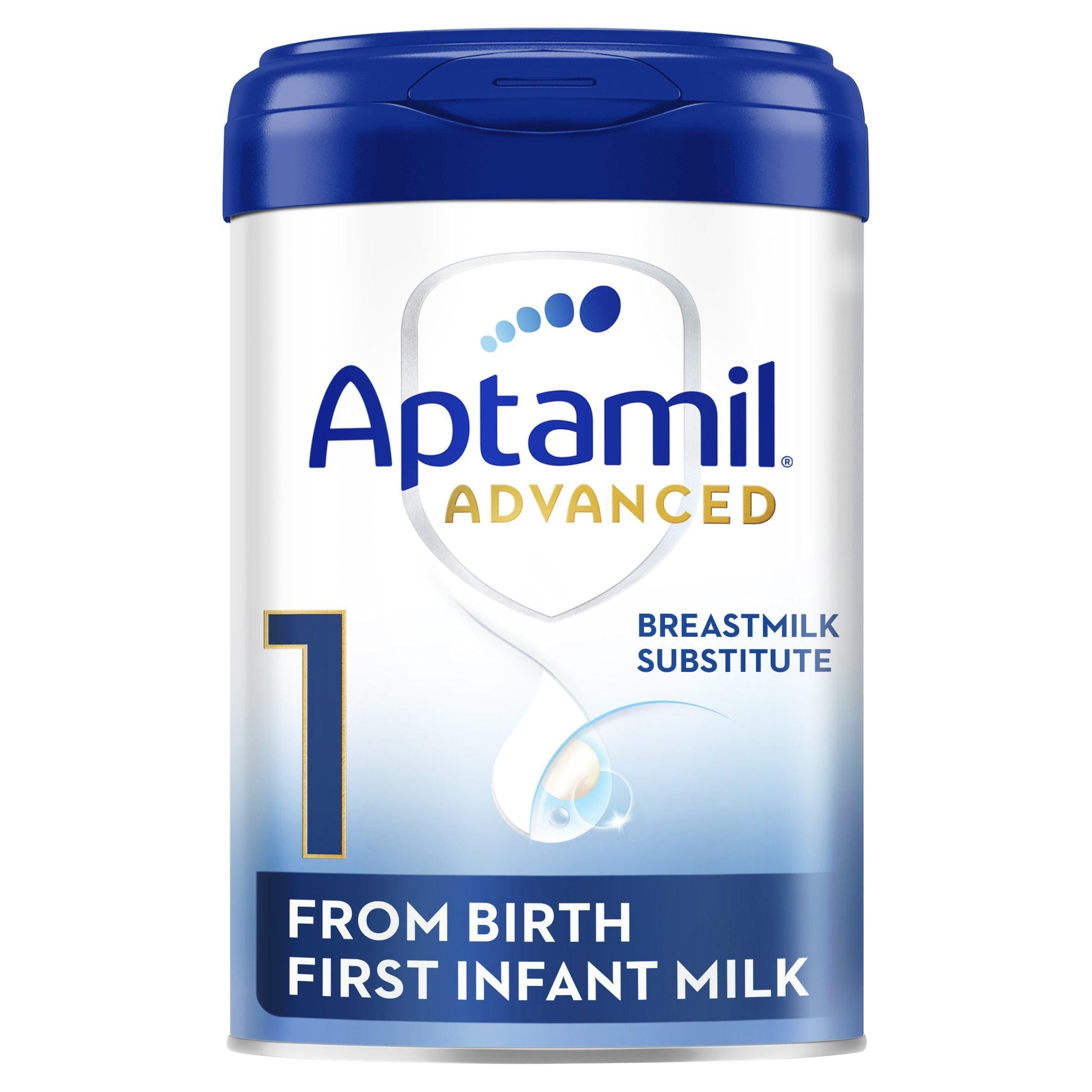 Aptamil Advanced 1 First Baby Milk Formula Powder From Birth 800g - McGrocer