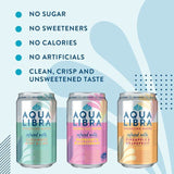 Aqua Libra Raspberry & Blackcurrant Infused Sparkling Water 4 x 330ml - McGrocer