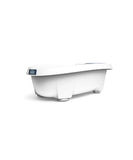 Aqua Scale V3 white baby bath with built-in scale, UK version