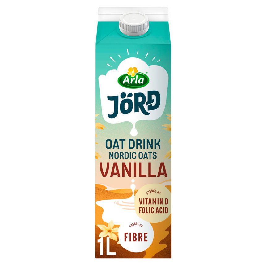Arla Jörd Oat Drink Nordic Oats Vanilla 1 litre - McGrocer
