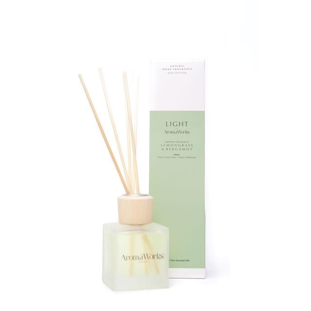 AromaWorks Reed Diffuser Lemongrass & Bergamot 100ml - McGrocer
