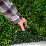 Artificial Mixed Foliage 1m x 1m Wall Panel, Pack of 5 - McGrocer