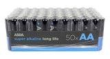 ASDA 50 AA Long Life Super Alkaline Batteries - McGrocer