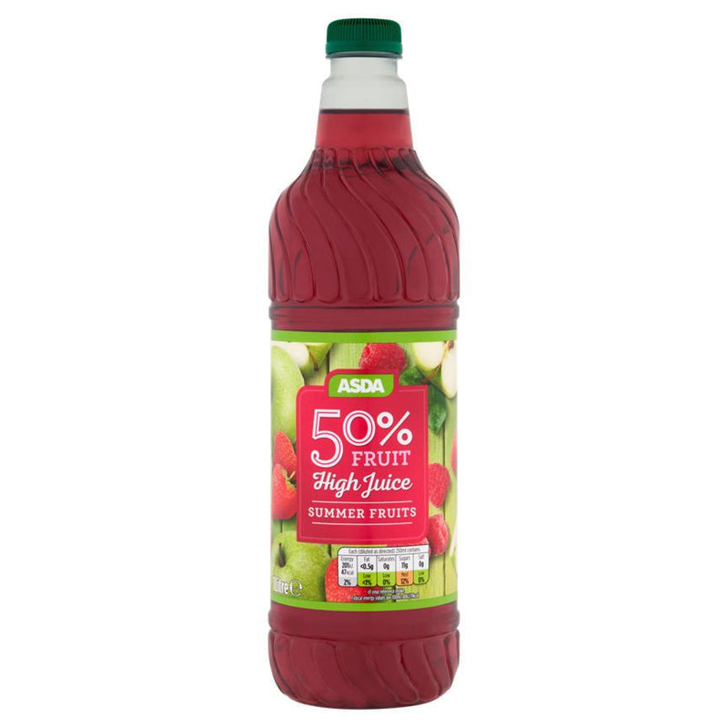 ASDA 50% Fruit High Juice Summer Fruits - McGrocer