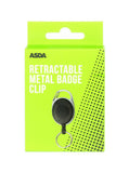 ASDA Badge Reel Clip - McGrocer