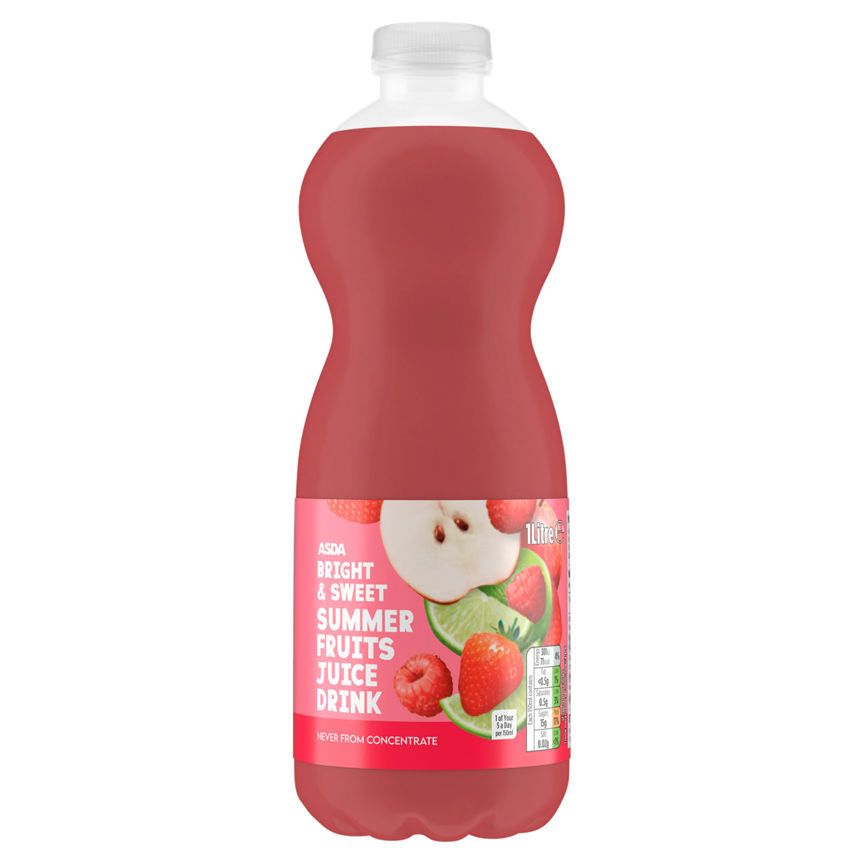 ASDA Bright & Sweet Summer Fruits Juice Drink - McGrocer