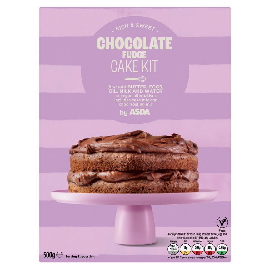 ASDA Chocolate Fudge Cake Kit - McGrocer