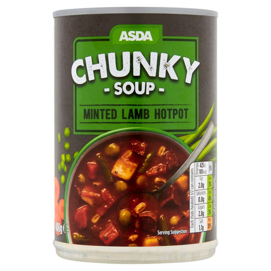 ASDA Chunky Minted Lamb Hotpot Soup - McGrocer
