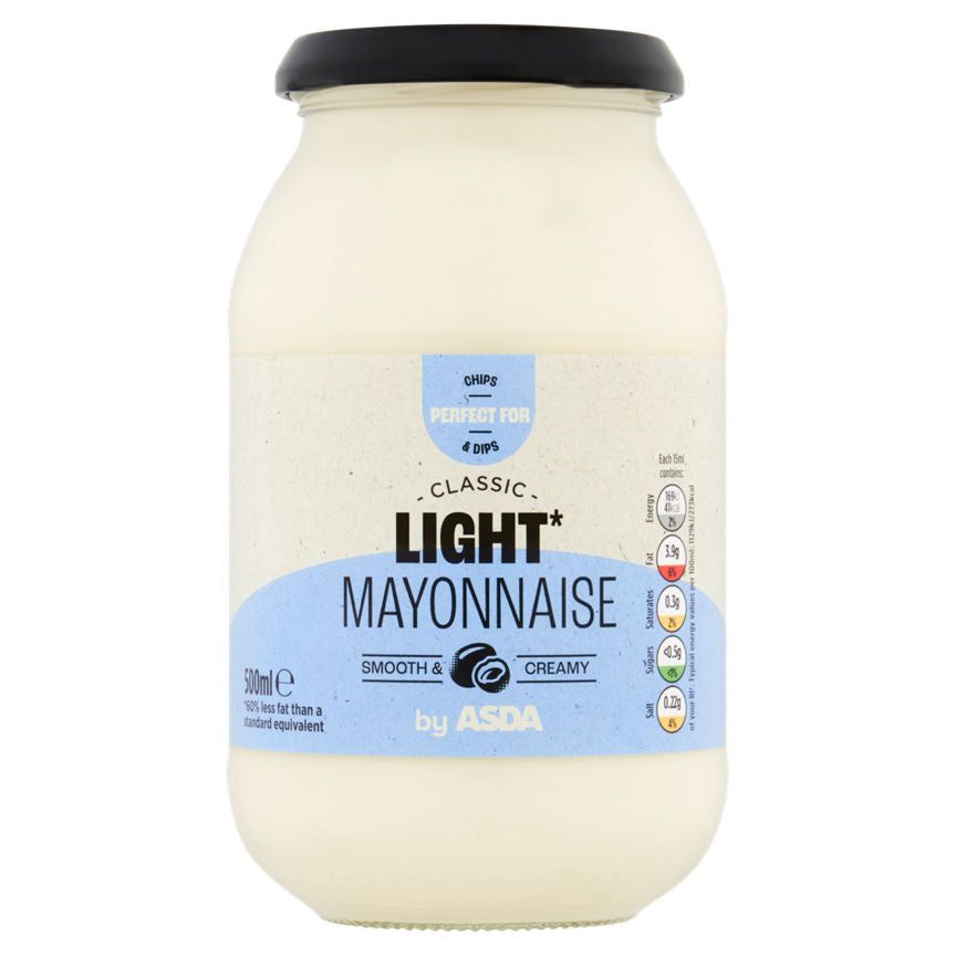 ASDA Classic Light Mayonnaise 500ml - McGrocer