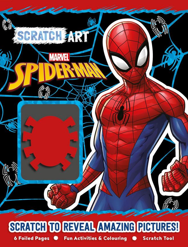 ASDA Disney marvel scratch art - McGrocer