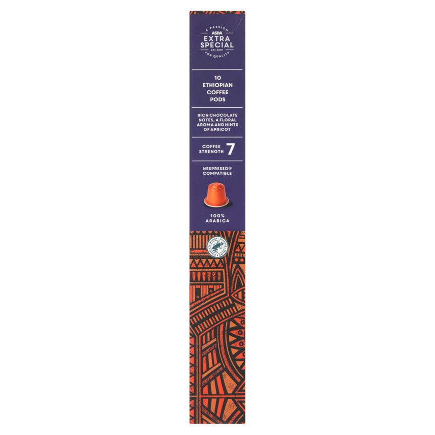 ASDA Extra Special 10 Ethiopian Coffee Pods - McGrocer