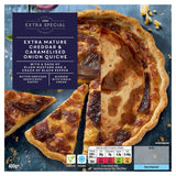 ASDA Extra Special Extra Mature Cheddar & Caramelised Onion Quiche - McGrocer
