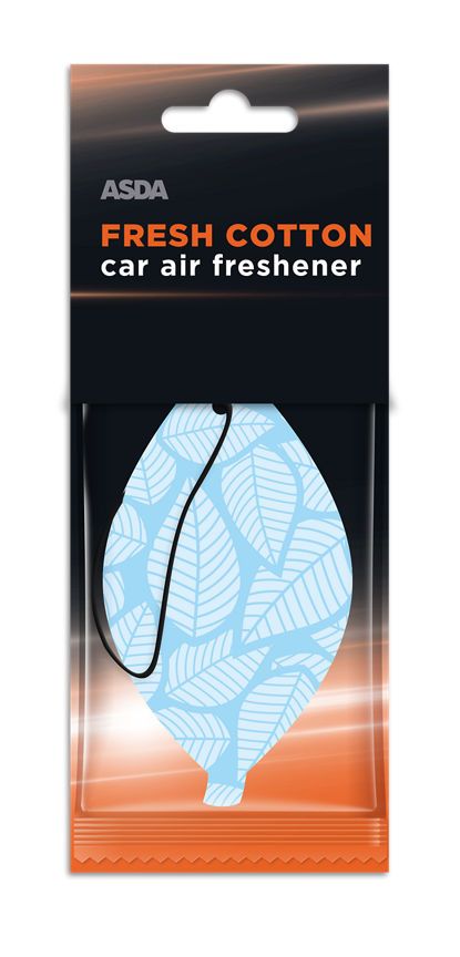 ASDA Fresh Cotton Car Air Freshener - McGrocer