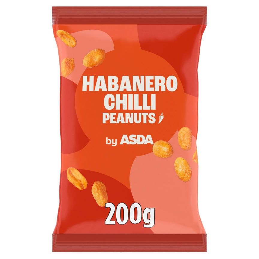 ASDA Habanero Chilli Peanuts 200g - McGrocer