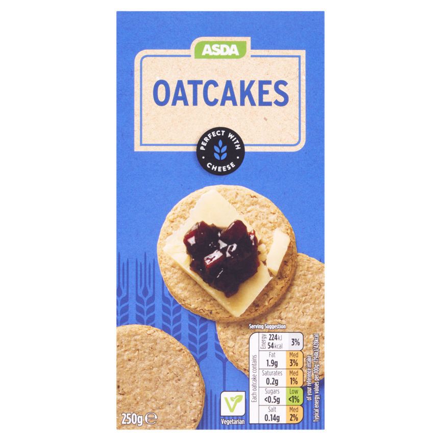 ASDA Oatcakes 250g - McGrocer