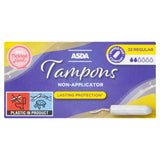 ASDA Regular Non-Applicator Tampons - McGrocer