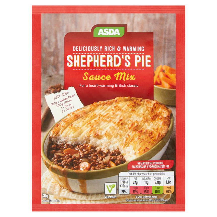 ASDA Shepherd's Pie Casserole Mix - McGrocer