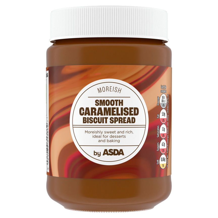 ASDA Smooth Caramelised Biscuit Spread 400g - McGrocer
