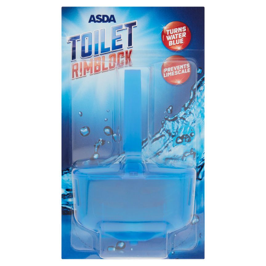 ASDA Blue Water Toilet Rimblock 40g - McGrocer