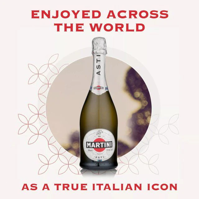 Asti Martini Sparkling Italian Wine   75cl - McGrocer