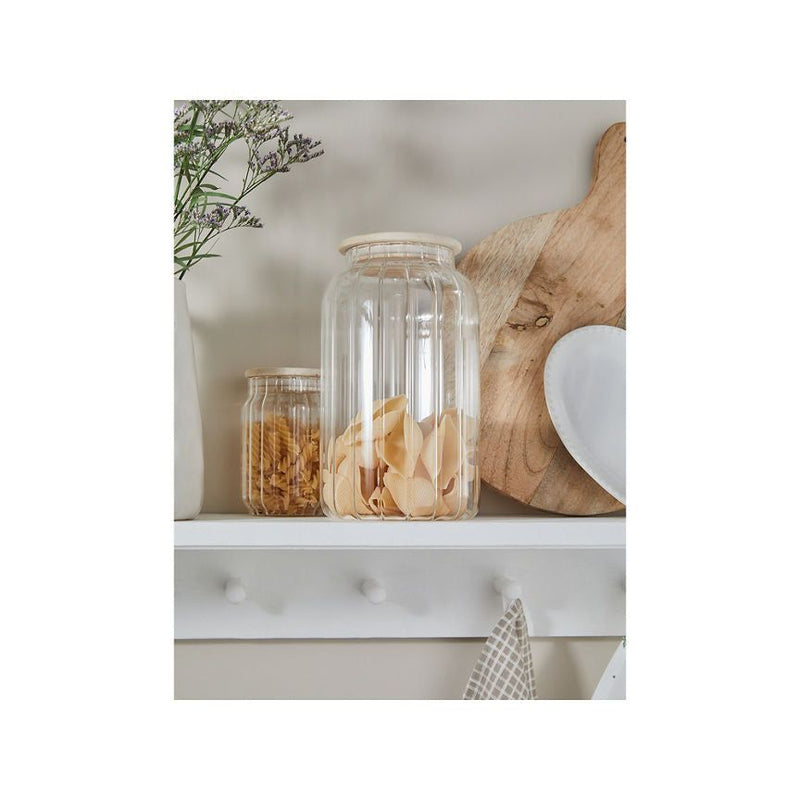 At Home with Stacey Solomon Clear Glass Canister Extra Large - McGrocer