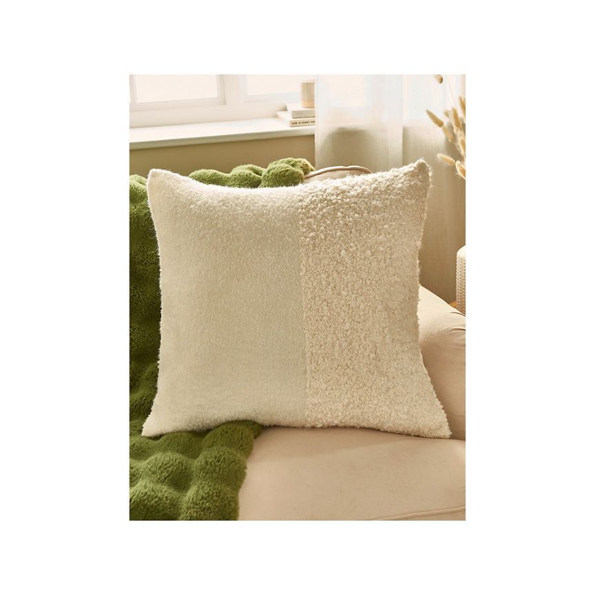 At Home with Stacey Solomon Jumbo Boucle Cushion - McGrocer