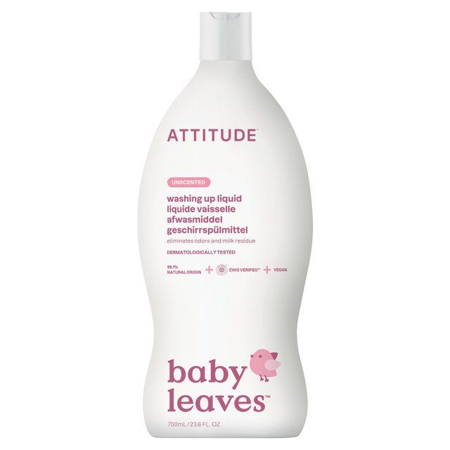 Attitude Little Ones Washing Up Liquid Fragrance Free 700ml - McGrocer