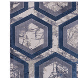 Aurora Hexagon Rug, in 2 Sizes - McGrocer