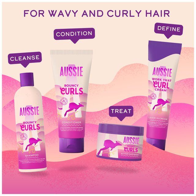 Aussie Curls Hair Mask For Dry Wavy & Curly Hair 450ml - McGrocer