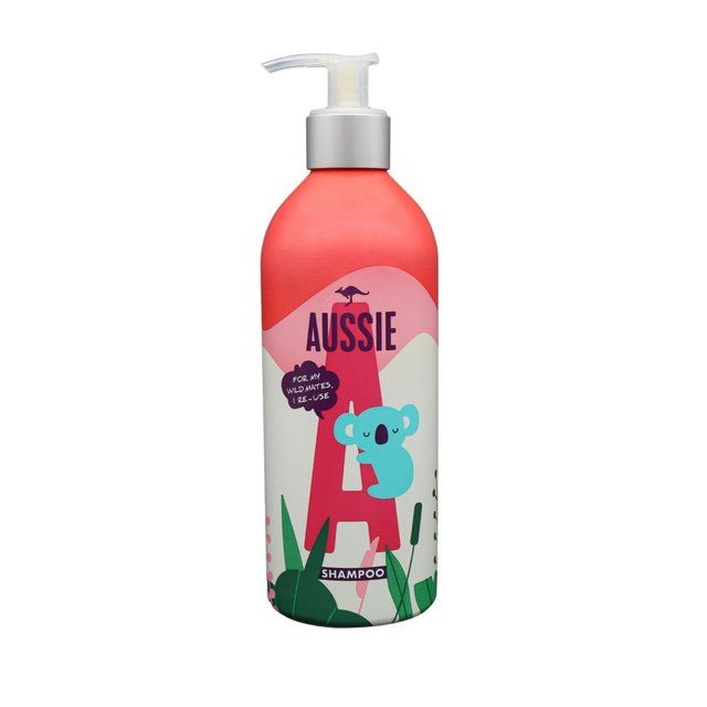 Aussie Miracle Moist Shampoo Refillable Bottle Moisturising Shampoo 430ml - McGrocer