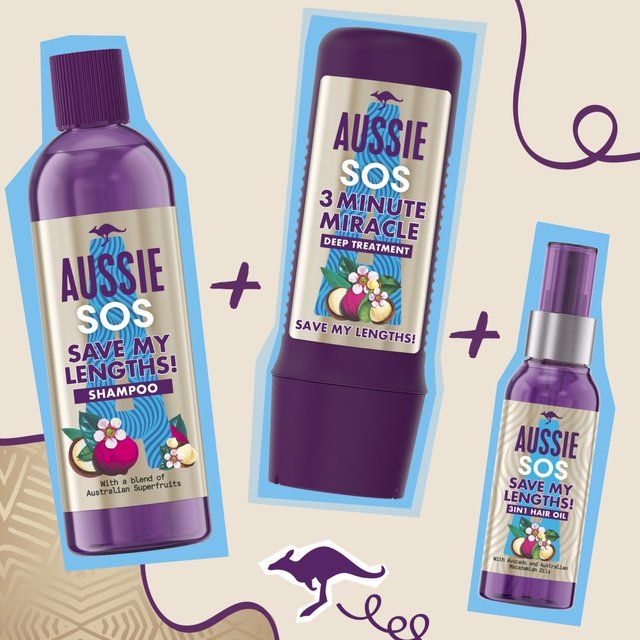 Aussie SOS Save My Lengths! Hair Oil 100ml - McGrocer