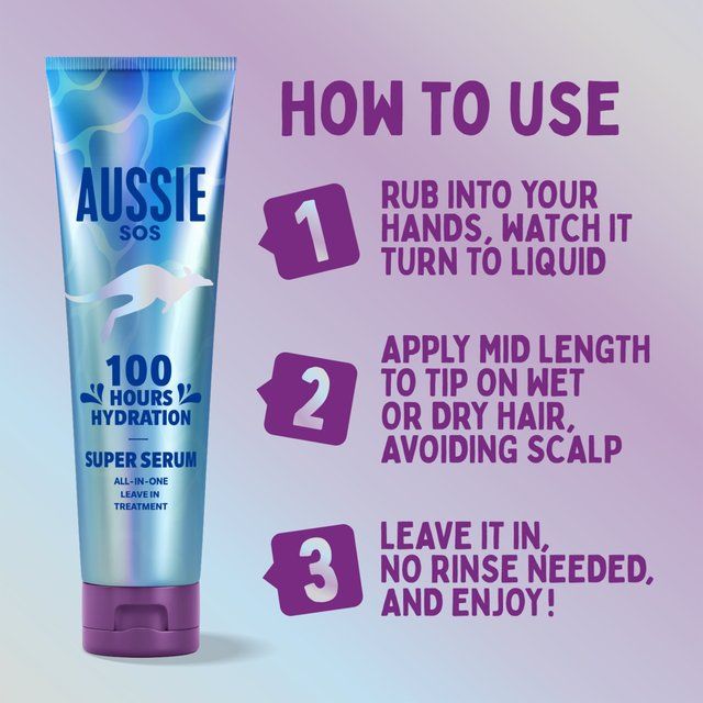 Aussie Sos Super Serum Leave In Treatment 160ml - McGrocer
