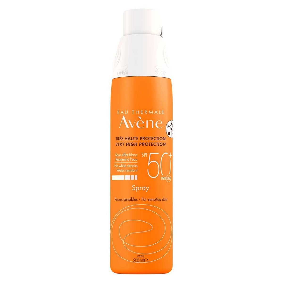 Avène Very High Protection Spray SPF50+ Sun Cream for Sensitive Skin 200ml - McGrocer