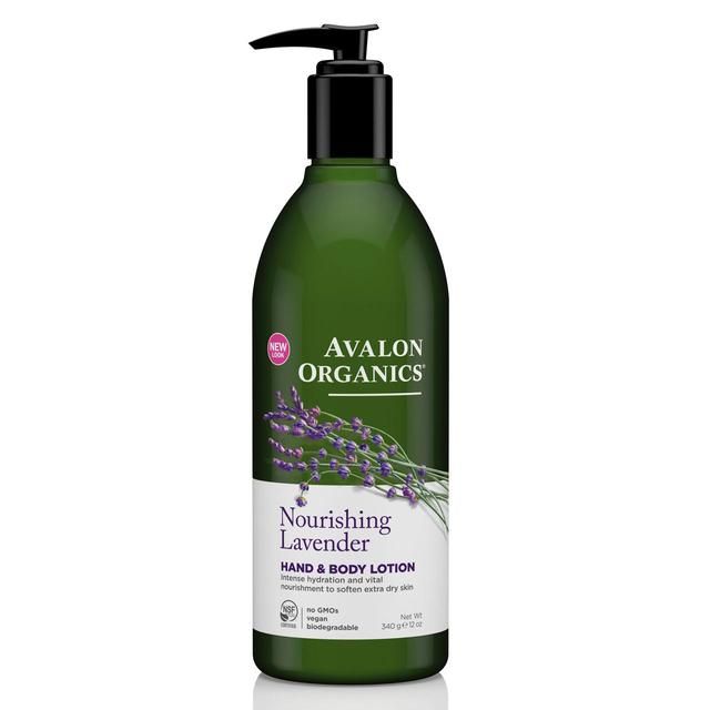 Avalon Organic Lavender Hand & Body Lotion Vegan   340g - McGrocer