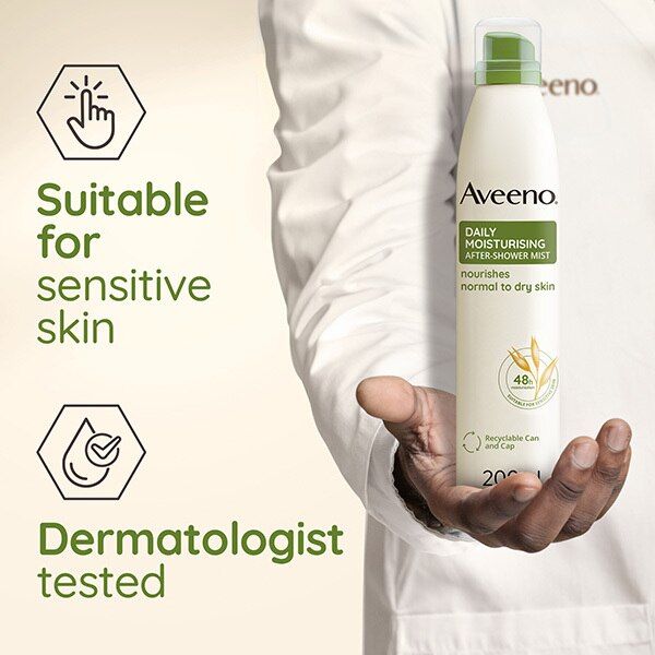 Aveeno Daily Moisturising After Shower Mist 200ml - McGrocer