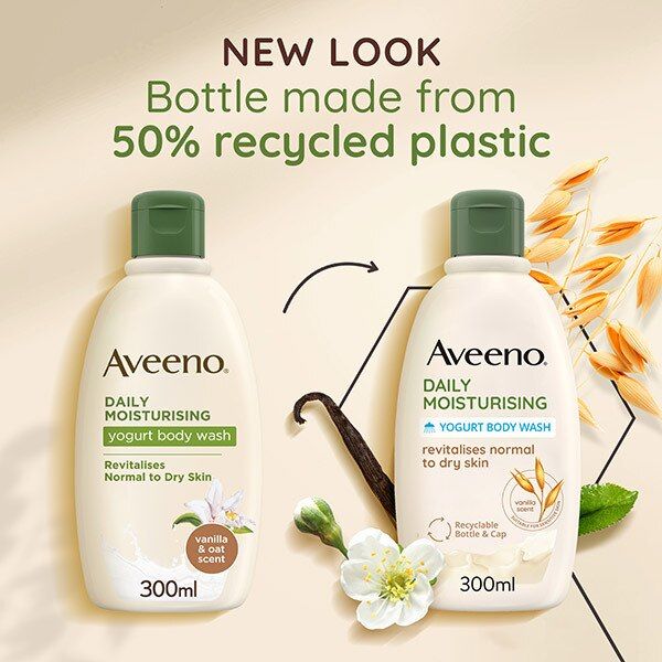 Aveeno Daily Moisturising Yogurt Vanilla Body Wash 300ml - McGrocer