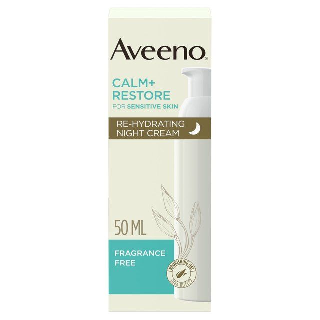 Aveeno Face Calm and Restore Night Cream 50ml - McGrocer