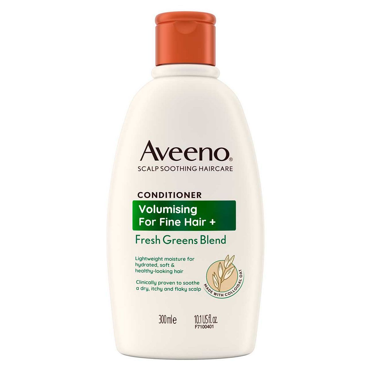 Aveeno Haircare Volumising+ Fresh Greens Blend Conditioner 300ml - McGrocer