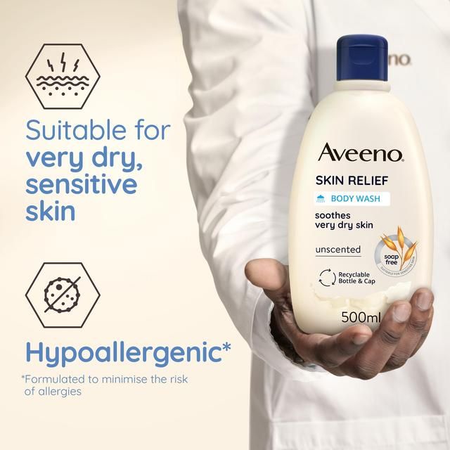 Aveeno Skin Relief Body Wash 500ml - McGrocer