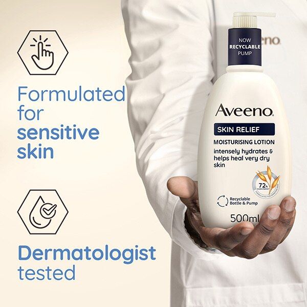 Aveeno Skin Relief Nourishing Shea Butter Body Lotion 500ml - McGrocer