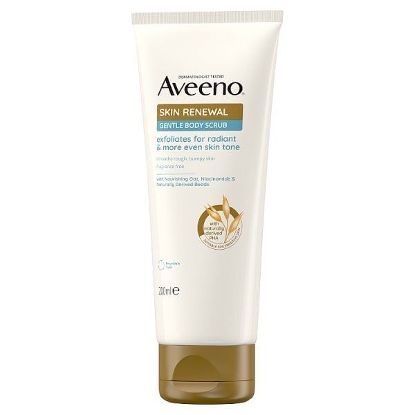 Aveeno Skin Renewal Gentle Body Scrub 200Ml - McGrocer