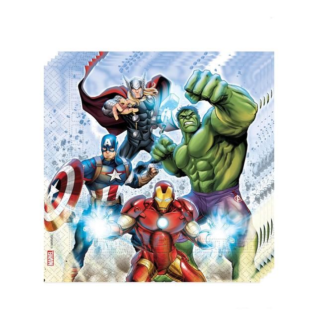 Avengers Paper Napkins 20 per pack - McGrocer