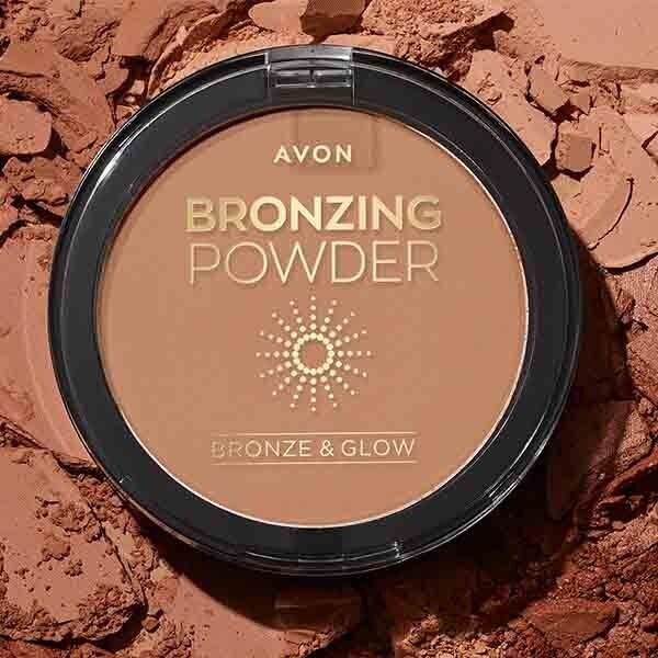 Avon Bronze & Glow Bronzing Powder Deep Tan - McGrocer