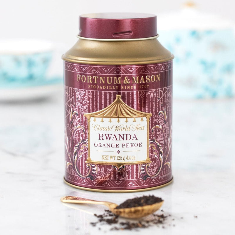 Loose leaf tea Rwanda Orange Pekoe 125g tin (British brand)