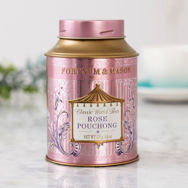 Rose Pouchong loose leaf tea 125g tin, UK version