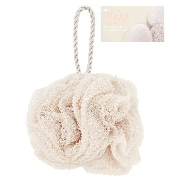 Superdrug Spaa Exfoliating Shower Puff (British brand)