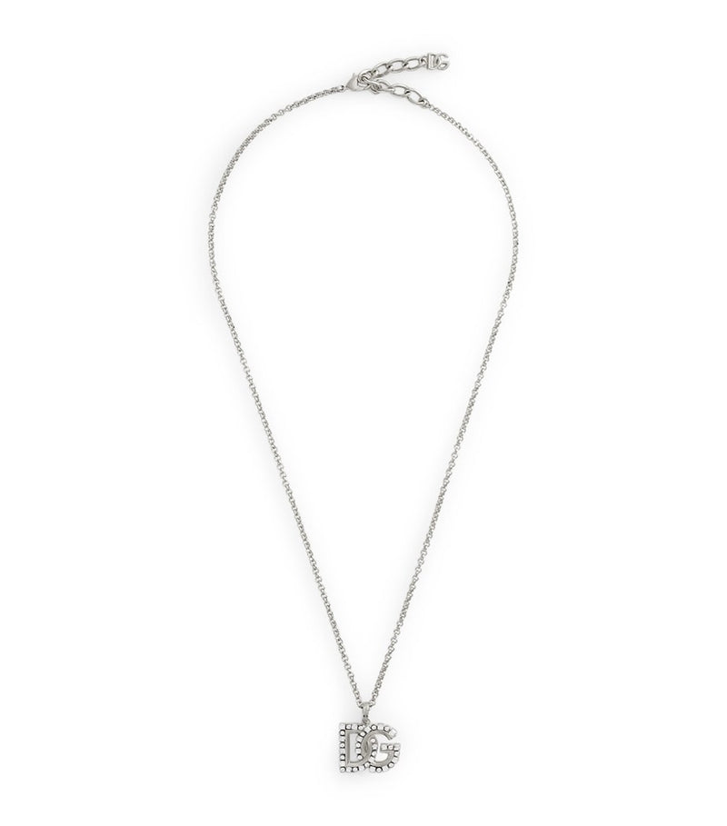 Dolce&Gabbana DG Logo necklace 60cm, UK version